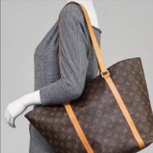 Authentic Louis Vuitton shopping sac tote monogram want luxury without the price